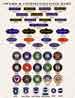 award bars page inserts for badges and medals  3 garel